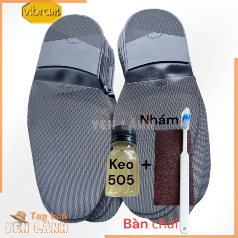 Combo bộ Miếng dán bảo vệ đế giày Vibram Elyse/Finlux hàng nhập khẩu chính hãng CH