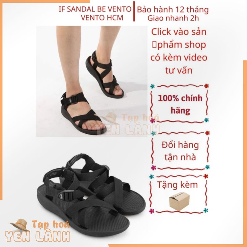 [Free Ship] Giày Sandal Nam Vento Việt Nam Xuất Khẩu Nhật – Bảo Hành Keo Vĩnh Viễn NV70RB