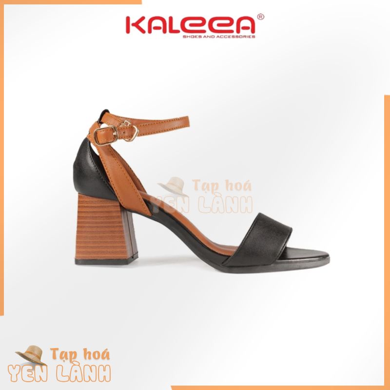 Giày Sandal Nữ Sandal Nữ Gót Vuông Cao 6p Hàng VNXK -Kaleea K203