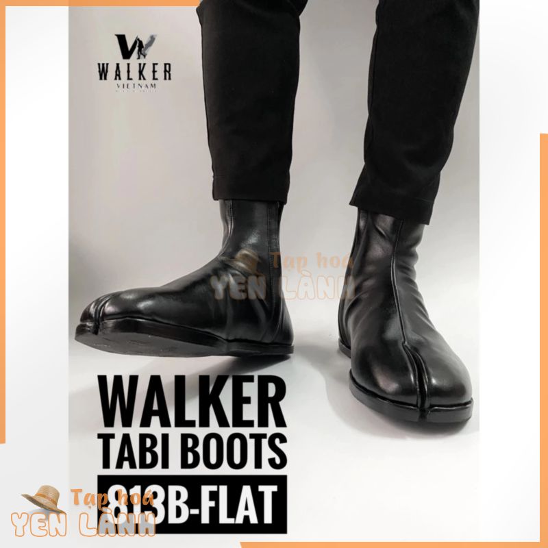 Giày Tabi cao cổ Nam / Nữ – Walker Tabi boots 813B đế bằng