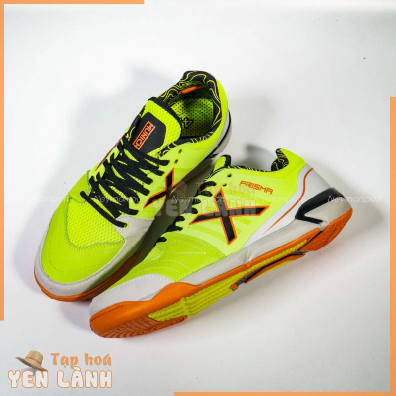 Giày futsal X MUNICH PRISMA 25 VERDE – Solar Yellow/Grey