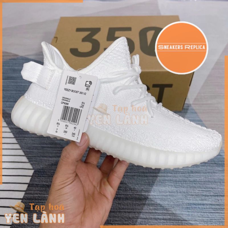 Giày Yeezy 350 v2 Cream White bost nén – FULLBOX BẢN ĐẸP