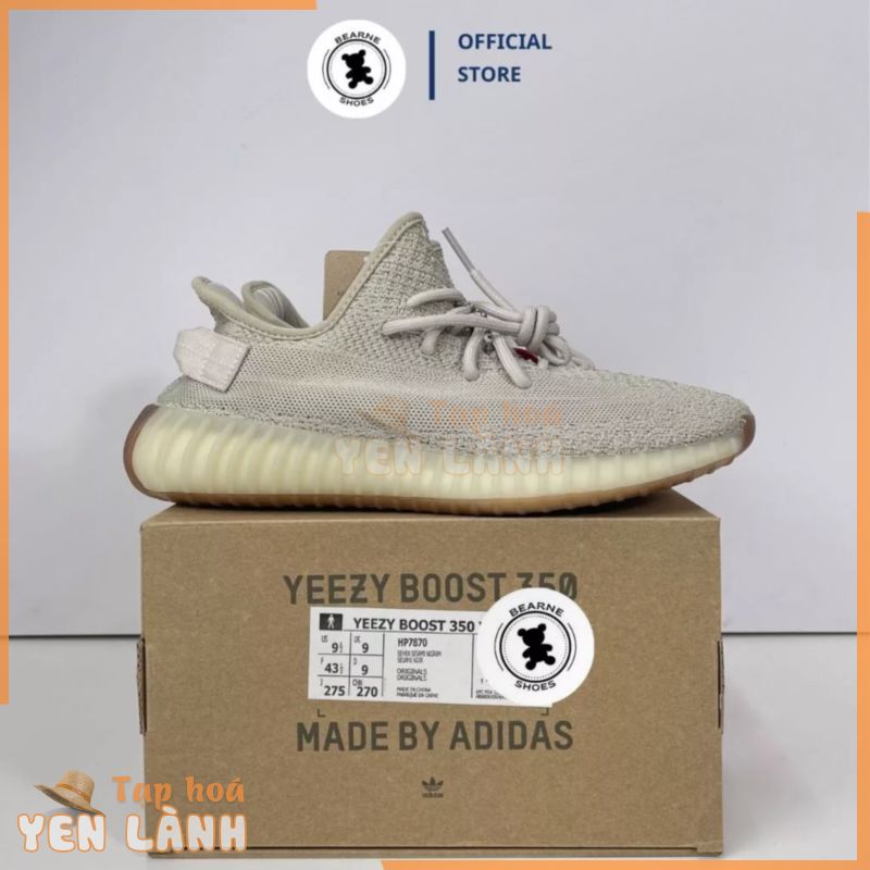 Giày Yeezy350 V2 Sesame dễ phối đồ, boost nén êm, fom chuẩn đẹp – Fullbox kèm quà tặng | Bearne Shoe