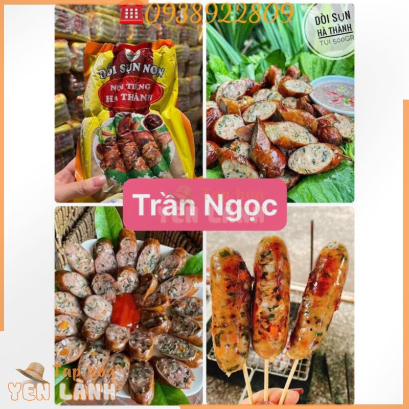 Dồi sụn hà thành 1 túi 500gr 10 cây (giao hoả tốc HCM)