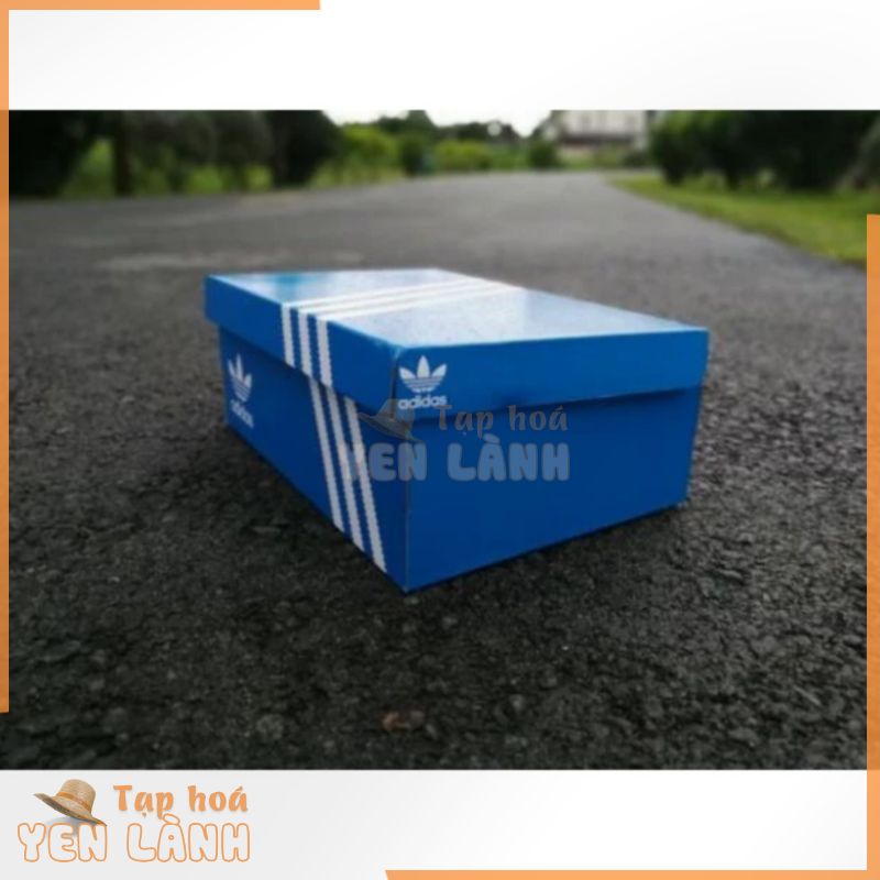 ff [ Chuẩn auth] [Chính Hãng] Hộp giầy adidas xanh dương xịn . 2020 new . 2020 ️  . NEW ⁹ * :