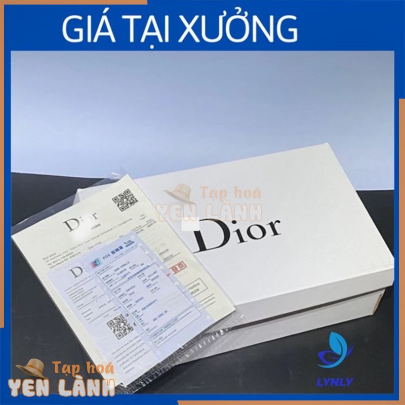 [GIÁ RẺ NHẤT] Hộp Giày Dior kèm bill, Box Đựng Giày Kích Thước 31x19x11 Cm