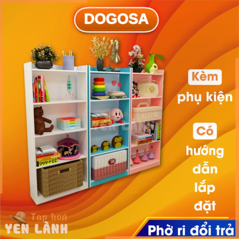 Kệ gỗ để đồ đa năng sách vở giày dép đồ chơi cho bé tiết kiệm diện tích tối ưu không gian