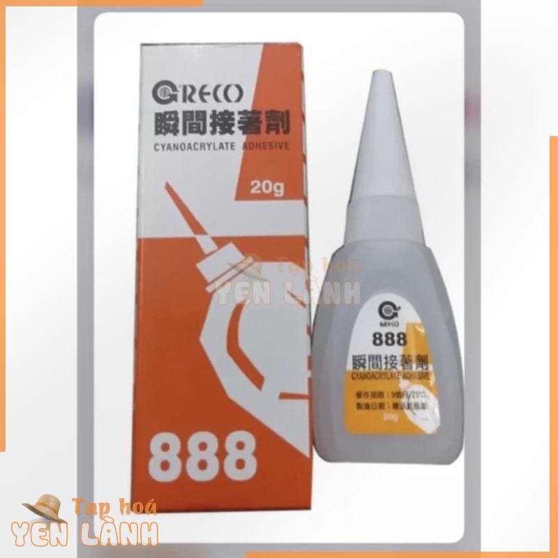 Keo Dán Đa Năng 888 Keo Dán Giày Dép Mica Trong Suốt Không Khói Siêu Dính KD888