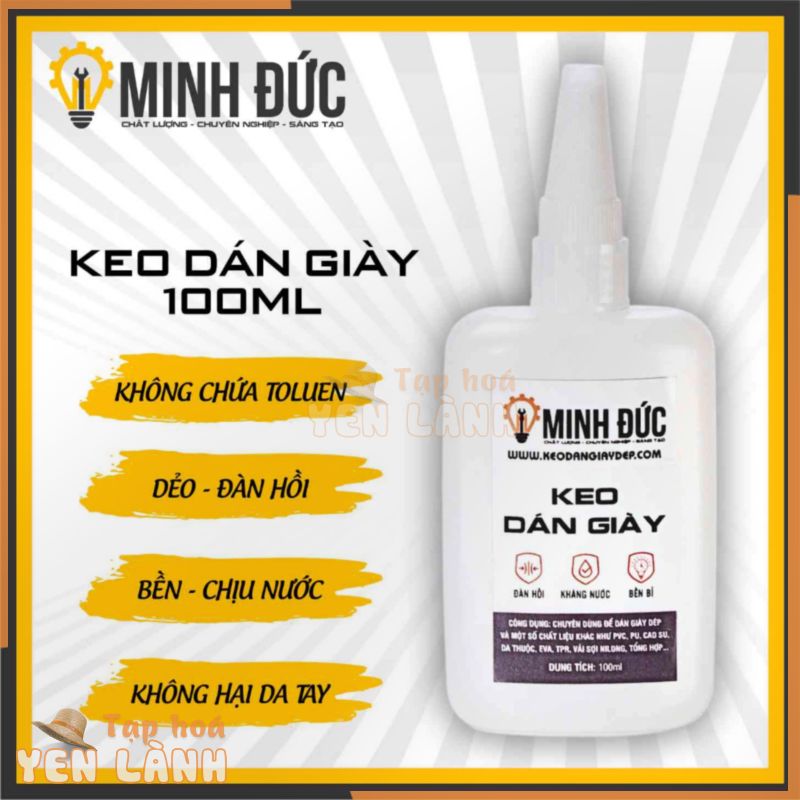 Keo dán giày l dán các loại giày thể thao nike adidas l Cứu tinh giày xịn l Shop Minh Đức