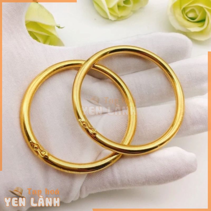 Lắc Tay Vàng Nữ Xi Kim Mạ 18 Cao Cấp L127 Namoo jewelry(1 chiếc)