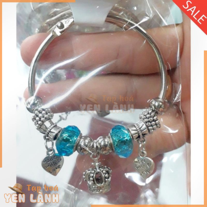 Sỉ 10c kiềng tay Charm Bạc Cổ mix phụ kiện / Cung Cấp Sỉ Vòng Tay Handmade Tại Tphcm