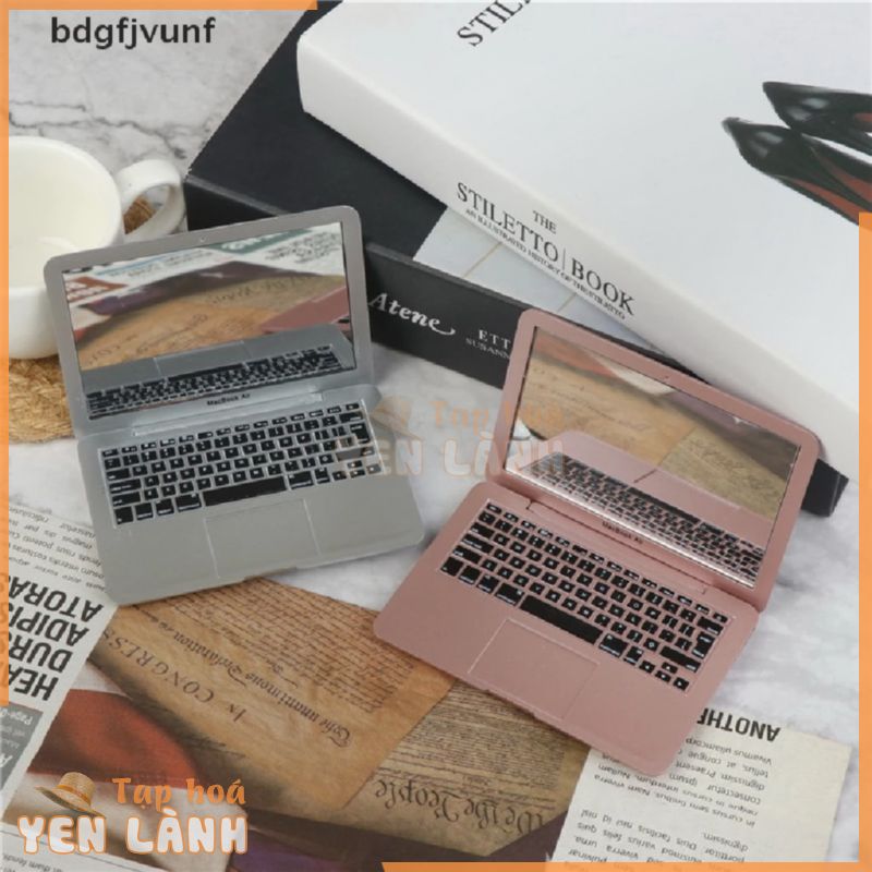 Gương Trang Điểm mini Bỏ Túi Hình laptop Dễ Thương Cho Bé Gái