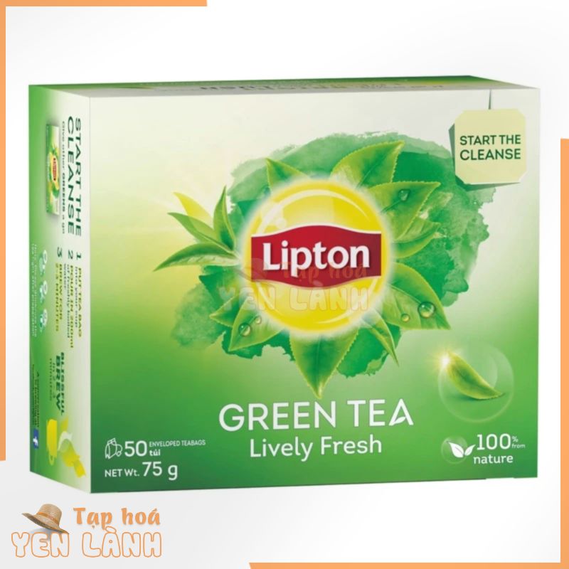 Lipton Trà Xanh Sống Động Tươi Mới Túi Lọc