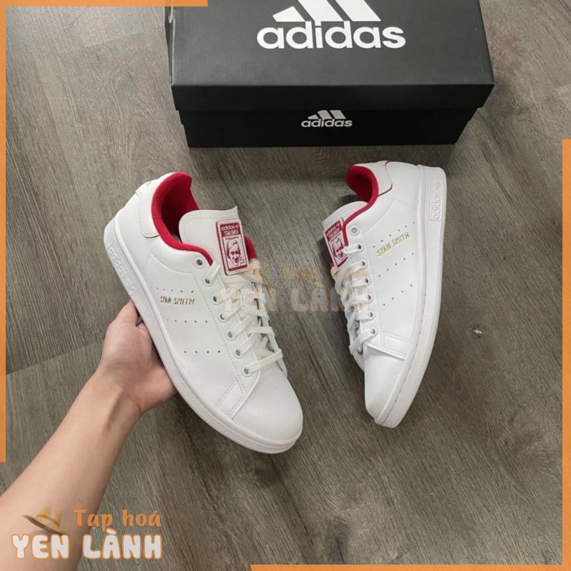 [CHÍNH HÃNG] Giày thể thao Sneaker ADIDAS STAN SMITH màu Trắng lót Đỏ – Code: GX4463