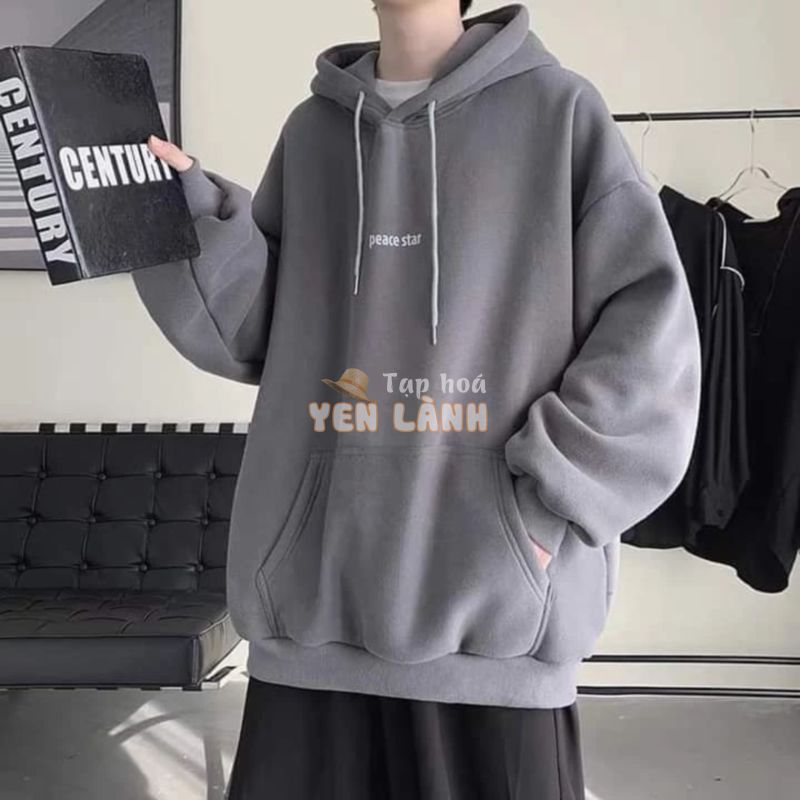 Áo Hoodie nỉ In Chữ Phong Cách Thời Trang Hàn nam nữ mặc cực chât