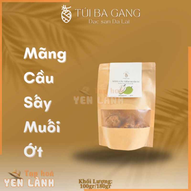 MÃNG CẦU MUỐI ỚT – 100gr/180gr – TÚI ZIP.