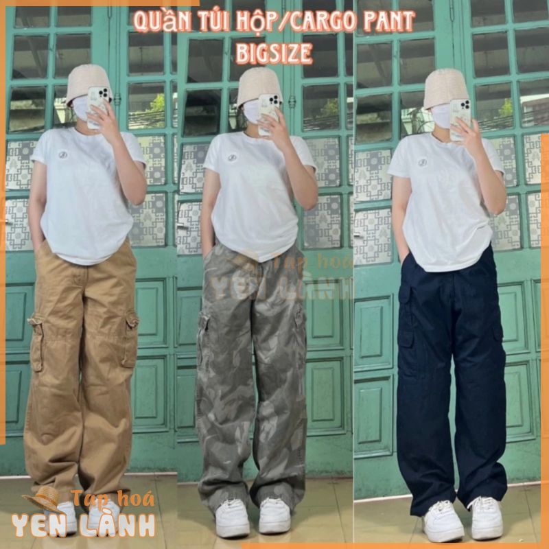 [Cargo Pant] Quần Túi Hộp 2hand Nam Nữ BIGSIZE Hàng Tuyển -Chọn mẫu trên link