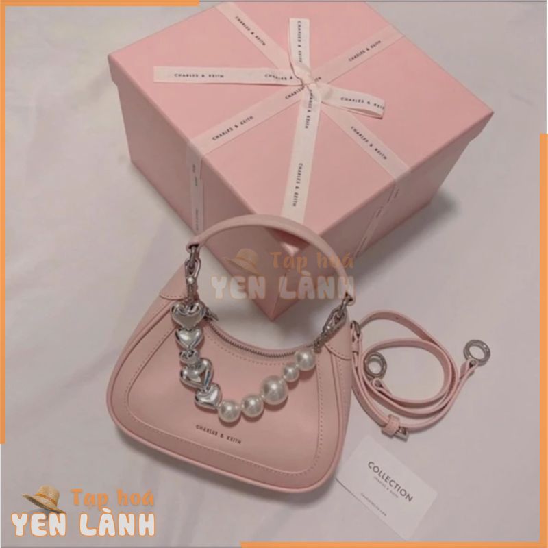 Mẫu mới nhất của nhà   &   size 20 fullbox màu hồng cưng xĩu có kèm dây đeo chéo nha mng