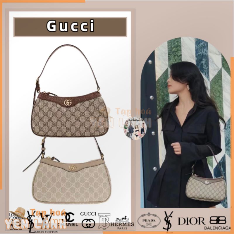 Gói GUCCI Ophidia series túi xách nhỏ/túi xách nữ/túi đeo vai/mẫu mới nhất