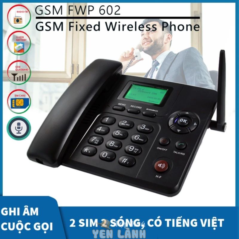 ☎️ Điện Thoại Bàn Lắp Sim Di Động GPhone, HomePhone của DIGIMIX – Máy Bàn Dùng Mọi Loại Sim ETS3125i, F317, ETS6588