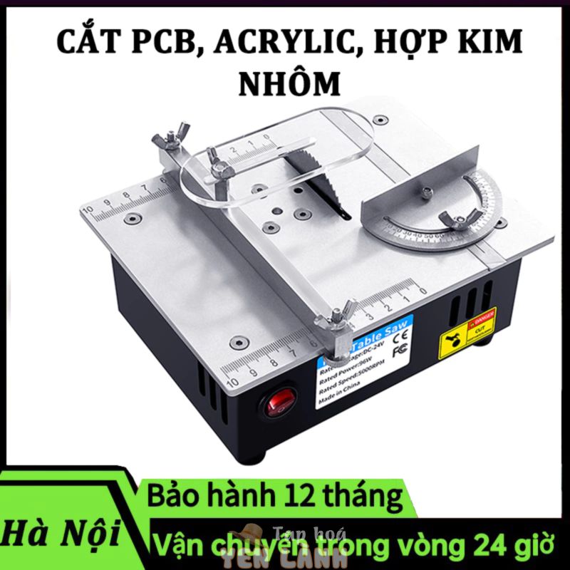 Máy cưa bàn đa chức năng Mini Máy cưa bàn điện Gia dụng nhỏ Dụng cụ cắt tự làm Máy tiện bàn chế biến gỗ