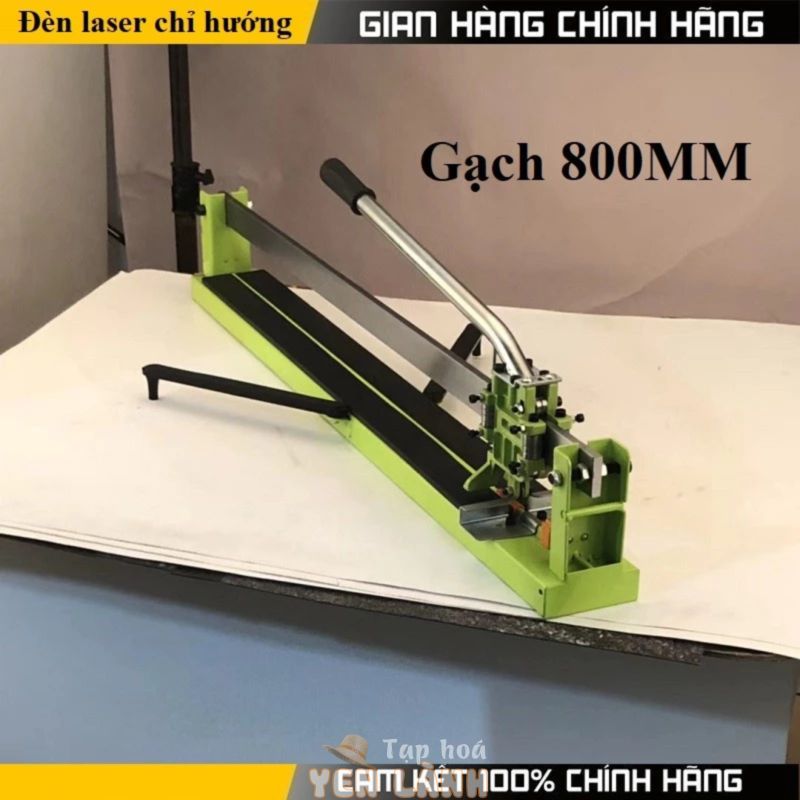 Máy Cắt Gạch Men Bàn Đẩy 800Bằng Thép_Có Đèn Laser