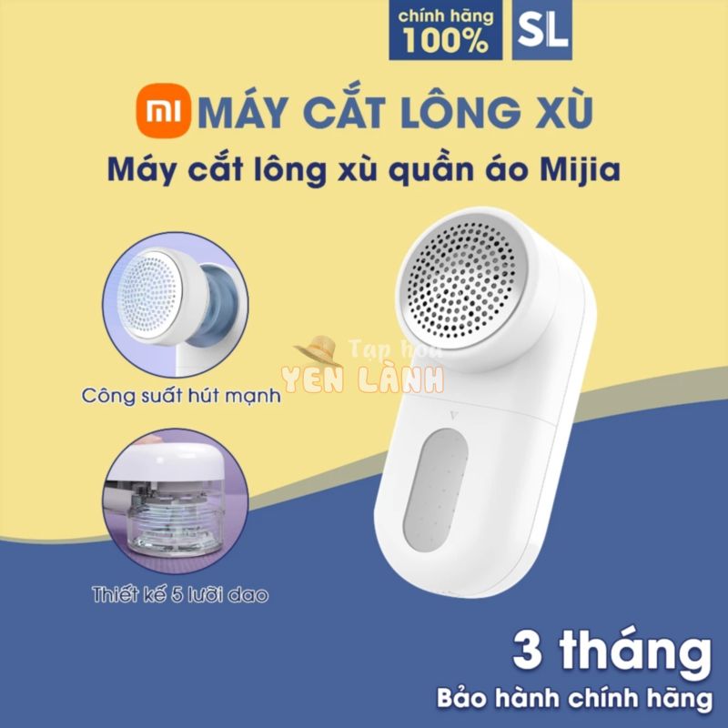 Máy Cắt Lông Xù Áo Quần Xiaomi Lưỡi Dao Sắc Bén