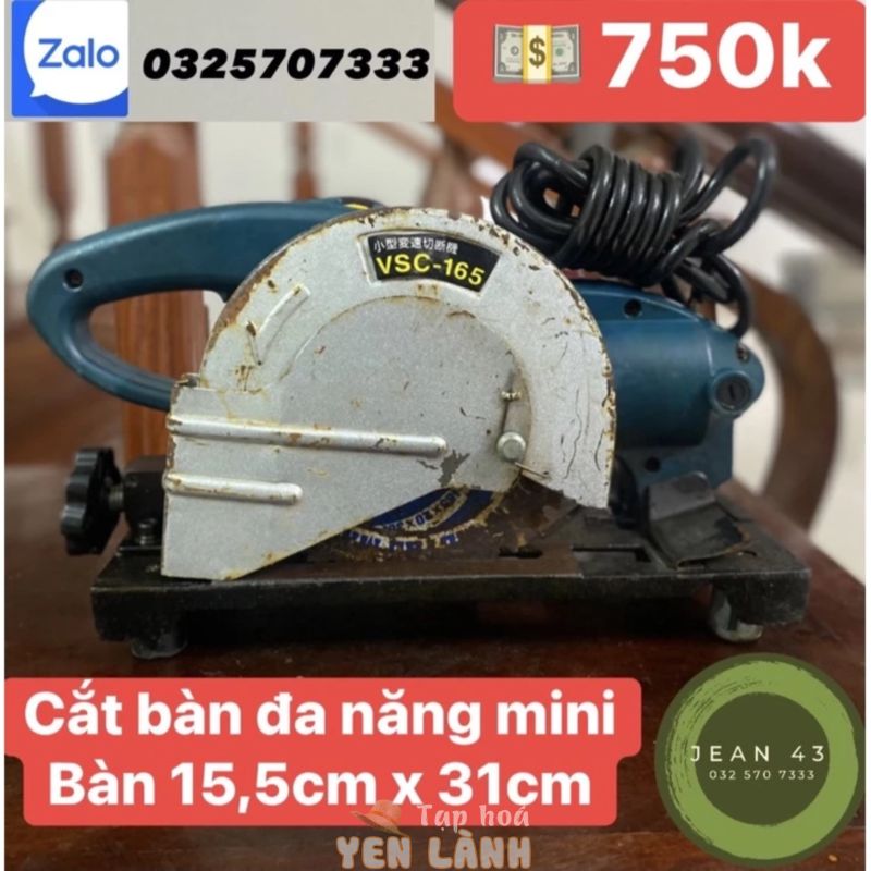 [KHUYẾN MÃI CHÍNH HÃNG] MÁY CẮT BÀN ĐA NĂNG SHINKO MINI NỘI ĐỊA NHẬT 110V