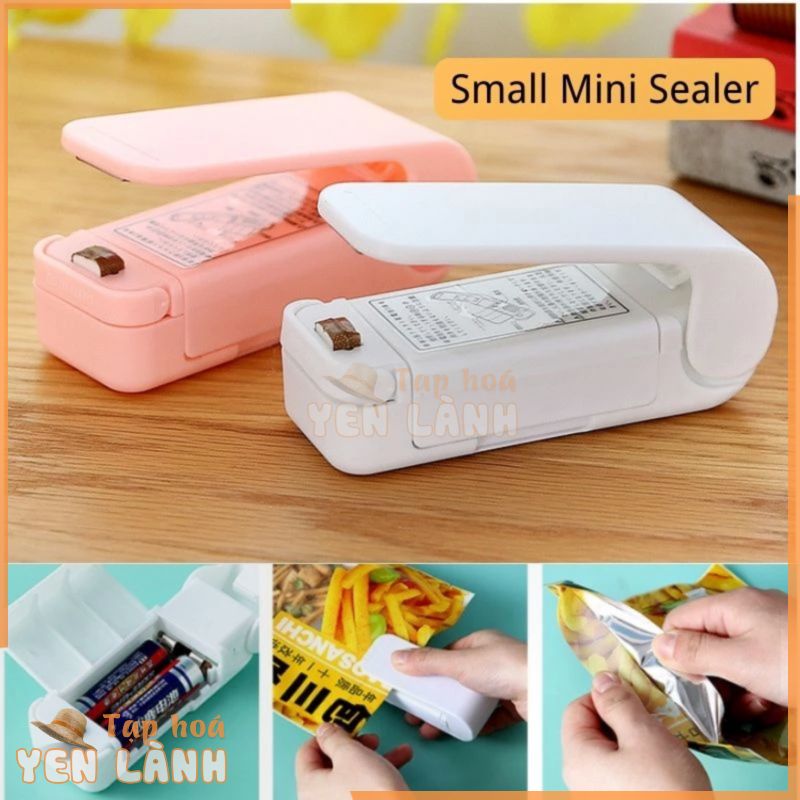 Máy Dán Túi Thực Phẩm Chống Ẩm Mini Cầm Tay Snack Sealer Máy Niêm Phong Tươi Máy Hàn Miệng Túi Ni Lông Máy Hàn Miệng Túi Chống Ẩm Nhà Bếp Máy Hút Chân Không Bảo Quản Thực