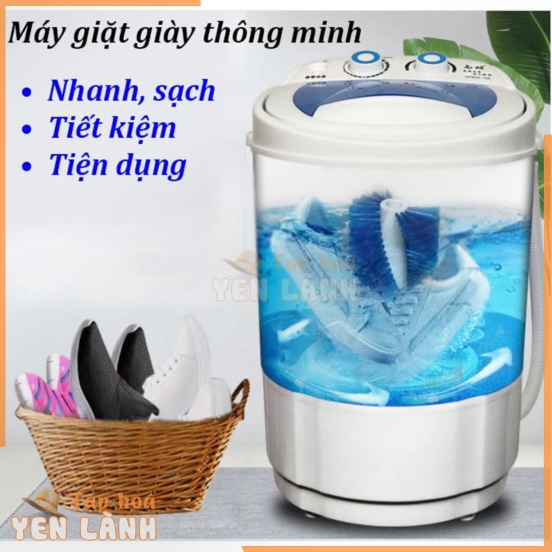 Máy Giặt GIÀY Cửa Thông minh siêu sạch(4.5kg)- Tặng máy sấy giày cao cấp.