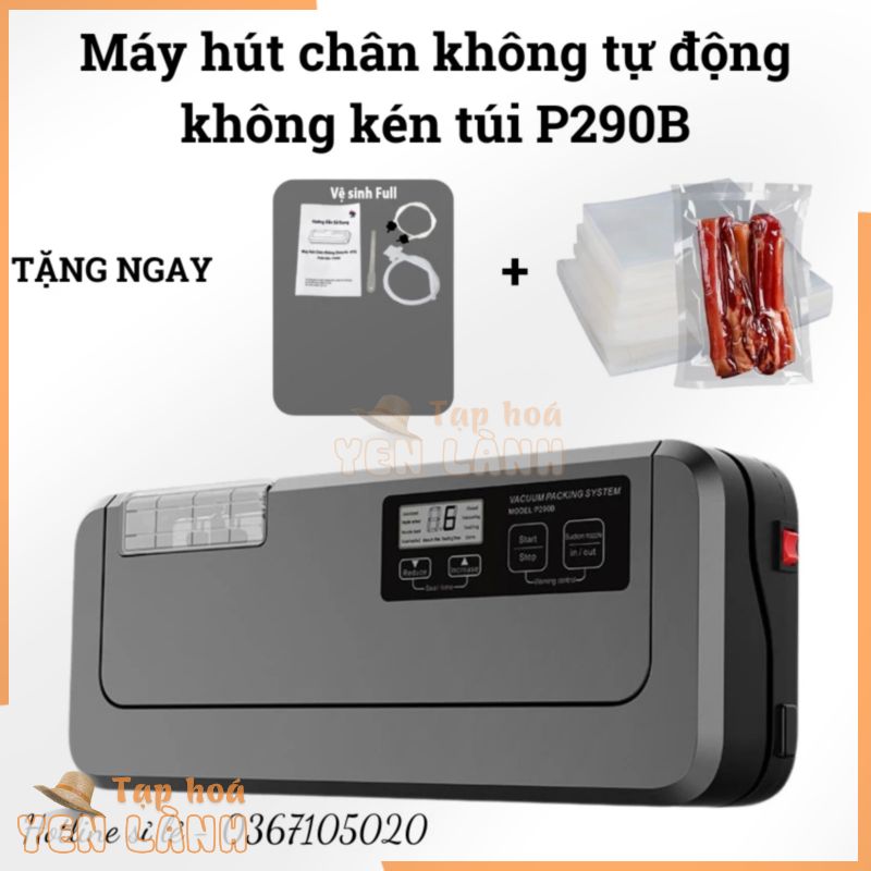 Máy hút chân không thực phẩm Shineye P280, P290, P290A, P290B, PW300, PW300A, P400 – Hàn hút miệng túi tự động