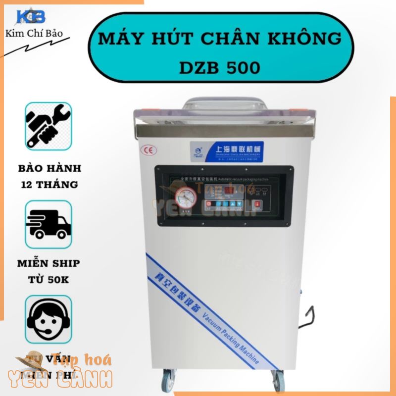 Máy hút chân không công nghiệp DZ B500 KCB – Hàn miệng túi