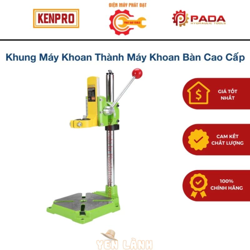 Khung máy khoan thành máy khoan bàn cao cấp MINIQ hàng chất lượng cao dày dặn chính xác