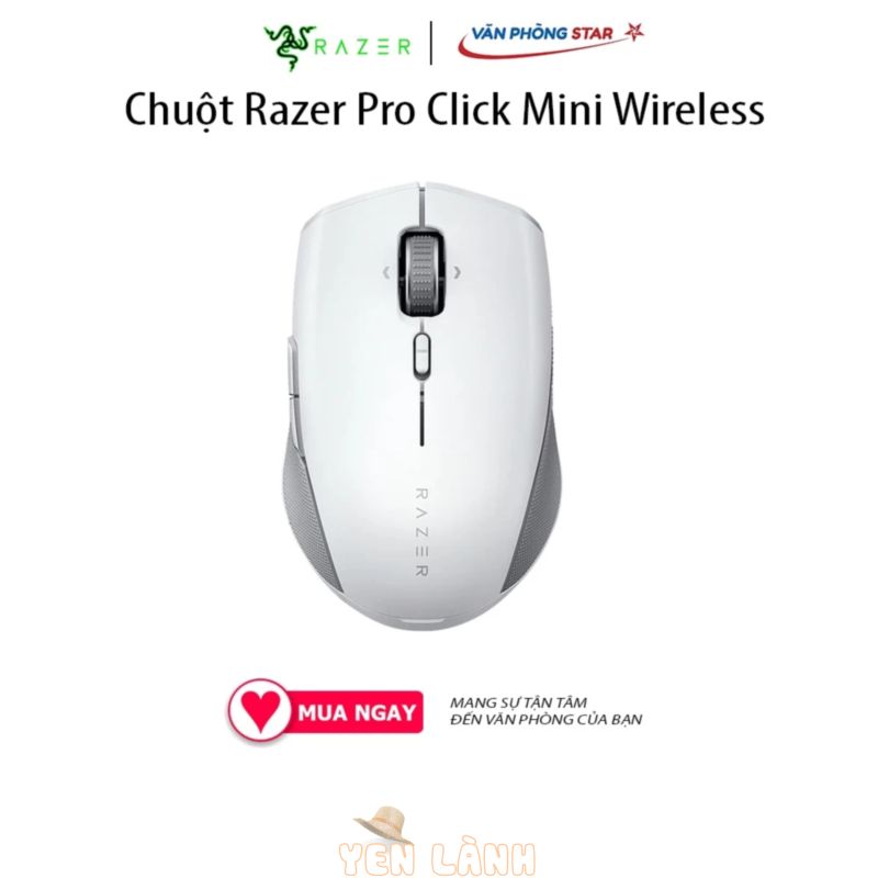 Chuột Gaming không dây Razer Pro Click Mini DPI 12000 DPI cảm biến quang học độ bền Switch chuột: 15 triệu lượt nhấn