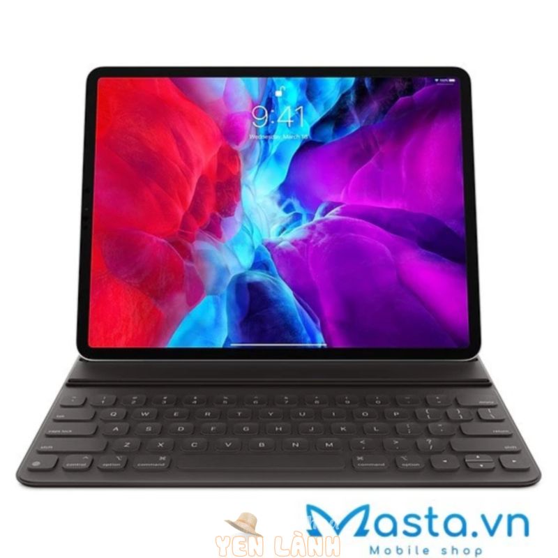 [TRẢ GÓP 0%] Bàn phím không dây Apple iPad Pro 12.9 inch 2020 Smart Keyboard Folio – (Loại không có Trackpad)