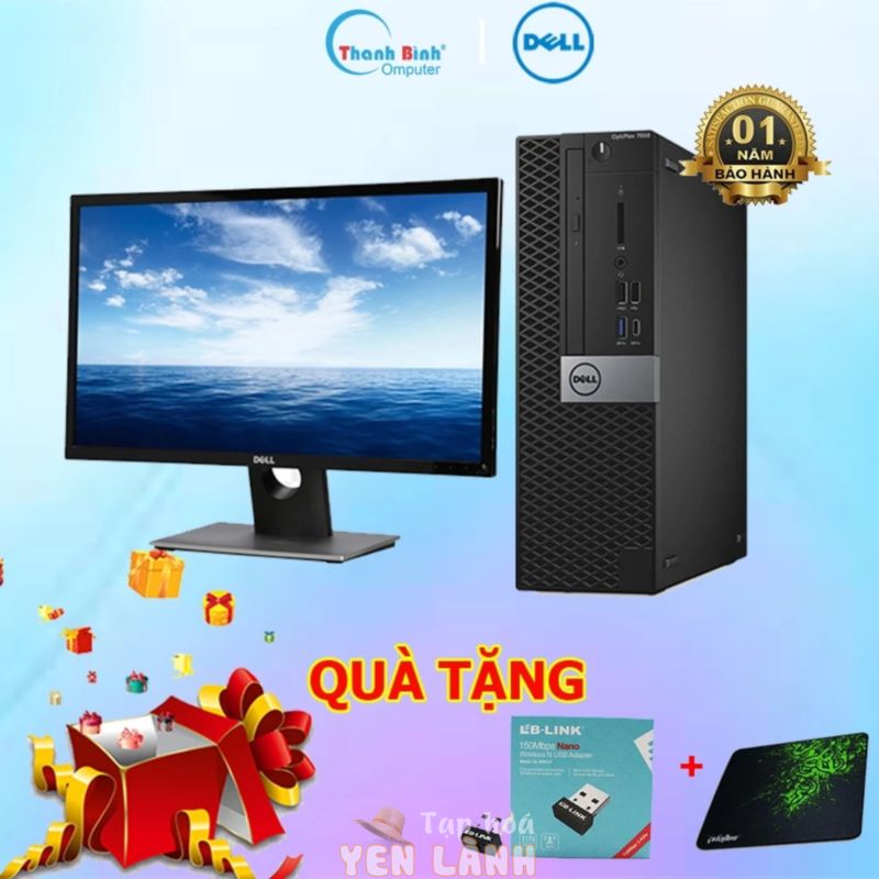 Máy Tính Đồng Bộ Dell  ThanhBinhPC  Máy Tính Để Bàn – Dell Optiplex 3050 SFF ( Core i3, i5, i7 ) – Bảo Hành 12 Tháng.