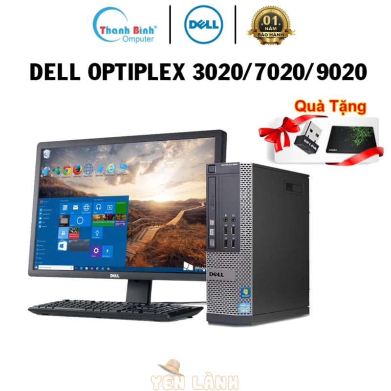 Máy Tính Đồng Bộ ThanhBinhPC Dell Optiplex 3020/7020/9020 – BẢO HÀNH 12 THÁNG 1 ĐỔI 1 – Máy Tính Để Bàn Giá Rẻ