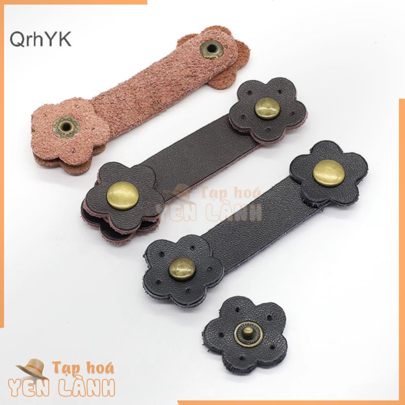 Thời Trang Nhà Máy Túi Khóa Túi Da Khóa Hoa Handmade Ví Gói Thẻ Khóa Trang Trí QrhYK