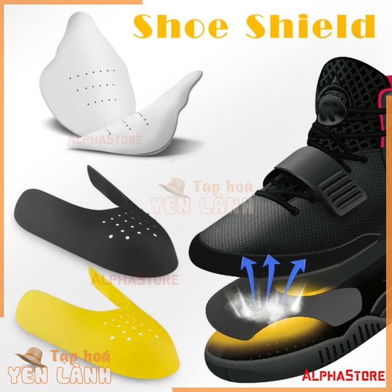 Bộ Lót Bảo Vệ Mũi Giày Shoe Shield (Loại 1, Nhựa Mềm) – Miếng Độn Chống Nhăn Mũi Giầy Sneaker Shield