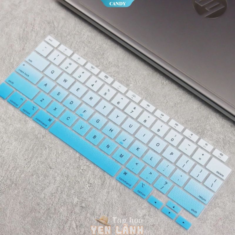 Miếng Dán Bàn Phím Laptop Bằng Silicone Chống Nước 13.3″ Cho Apple MacBook Air M1 A2337