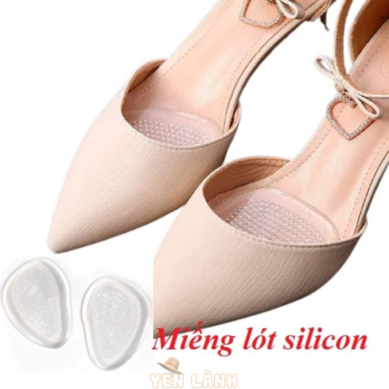 Miếng silicon trong suốt đệm lòng bàn, chống đau ngón chân khi mang giày – PK122