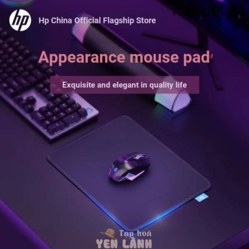 · Hp HP Miếng Lót Chuột Chơi Game Trumpet Để Bàn Laptop Bé Trai Bé Gái Bàn Phím Văn Phòng Miếng Lót Chuột