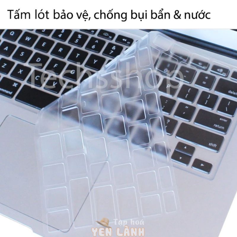 Miếng Lót Bàn Phím Macbook Air Pro Retina 13/15 Inch Chống Nước Chống Bụi Bẩn