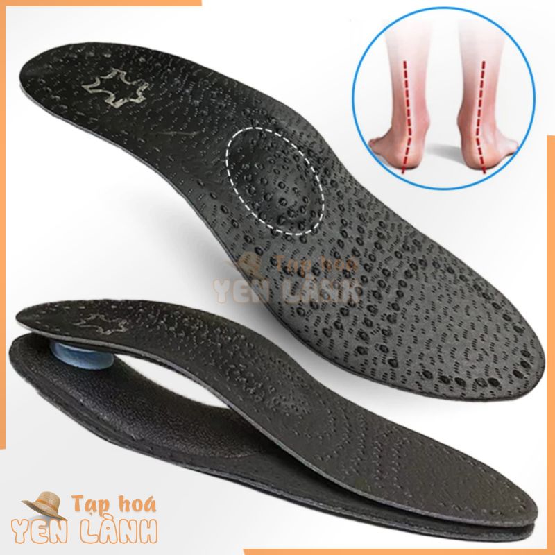 Da Chỉnh Hình Đế Cho Giày Đế Bằng Chân Vòm Hỗ Trợ Varus Valgus O / X Chân Chỉnh Hình Full / Nửa Miếng Lót Giày Unisex