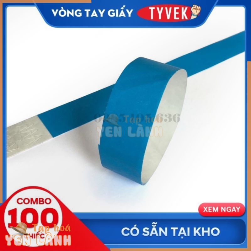 Cơ sở bán vòng tay giấy tyvek có sẵn TP HCM, Vòng tay tổ chức sự kiện làm theo yêu cầu, mua vòng tay tyvek ở đâu đẹp rẻ