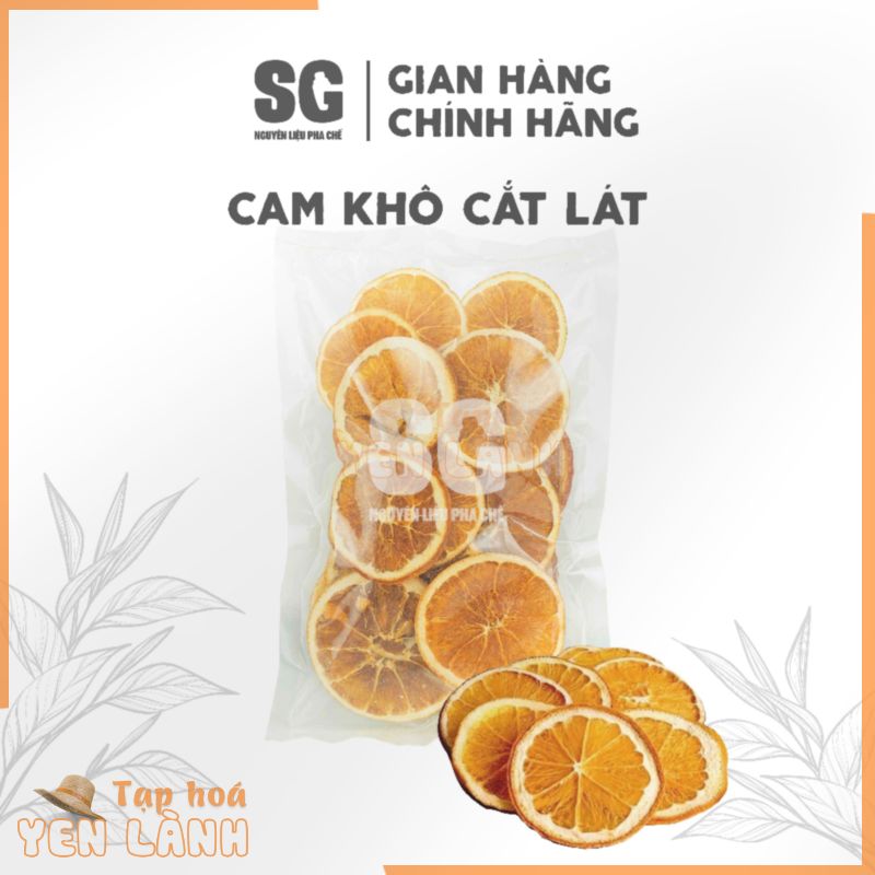 Cam Lát Khô Tự Nhiên | Túi 100g | Pha Trà, Nấu Chè, Làm Bánh, Trang Trí Decor Đồ Uống, Nếm Thơm | Nguyên Liệu Pha Chế SG