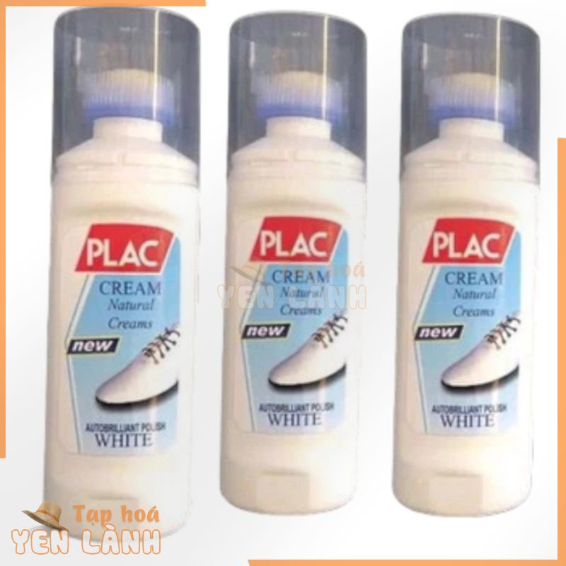 COMBO 3 CHAI TẨY TRẮNG GIÀY DÉP TÚI XÁCH PLAC 100ML CÓ ĐẦU CHÙI, NƯỚC TẨY VẾT BẨN Ố VÀNG, TẨY RỬA VỆ SINH GIÀY DÉP