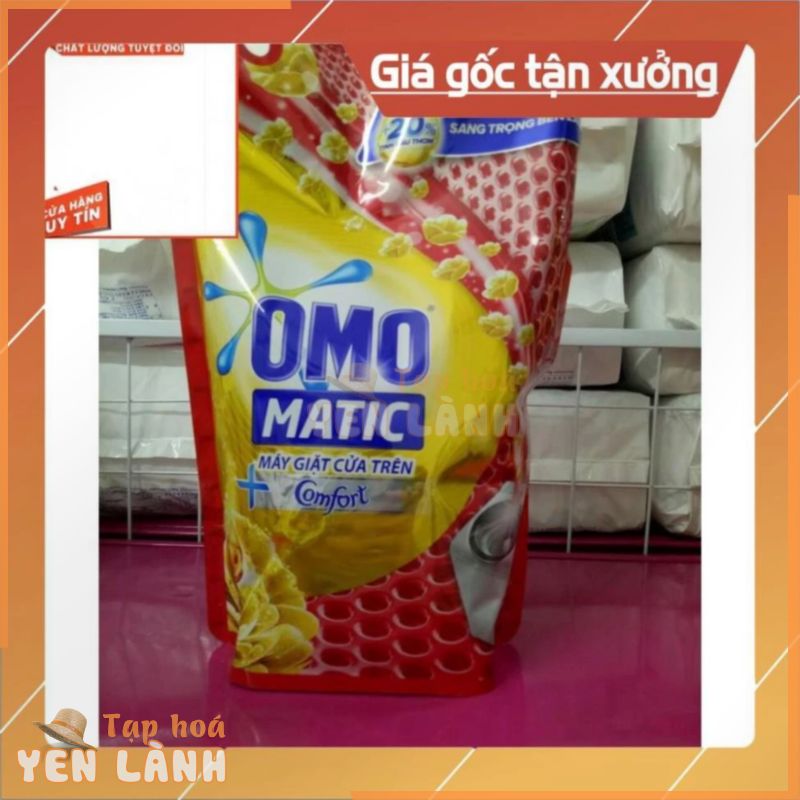 (Siêu Rẻ) Nước giặt omo matic cửa trên túi 2,3kg hương Comfor (Hàng Chính Hãng)