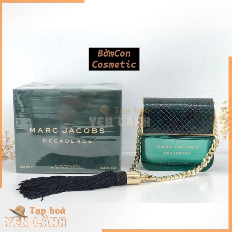 Nước Hoa Marc Jacobs Decadence túi xách xanh 100ml Bomcon Cosmectic