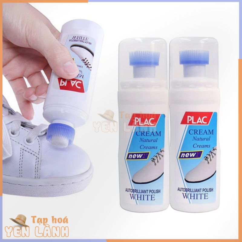 Nước Lau Giày Tẩy Trắng Plac Đa Năng, Chai 100ml